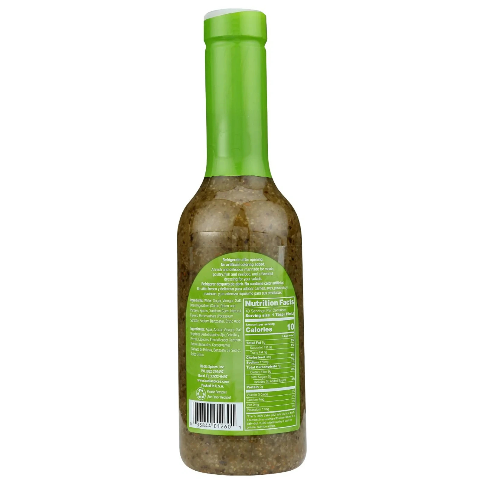 3 Pack Iberia Badia Sazon Tropical Marinade & Dressing 20oz Bottle Cooking Sauce