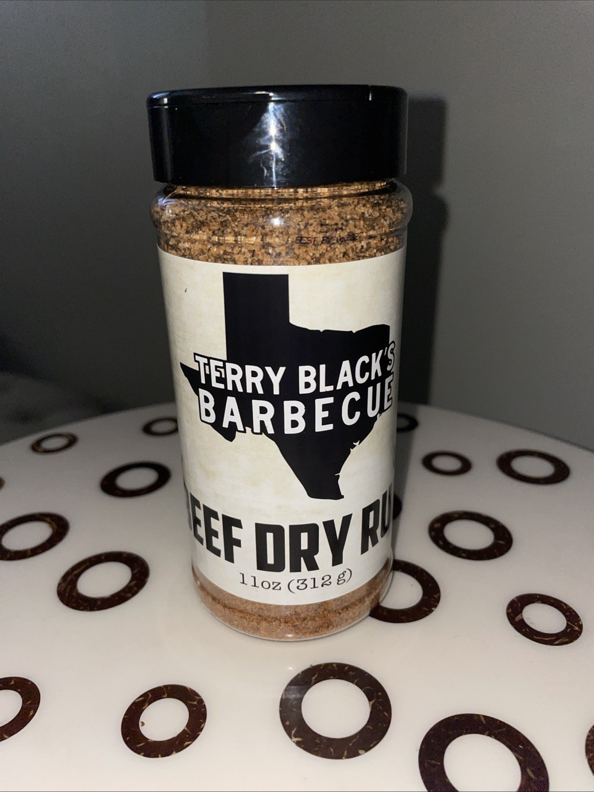 Terry Black’s Barbecue 11 oz Beef Dry Rub BBQ Seasoning Austin Texas -BB O6/2027