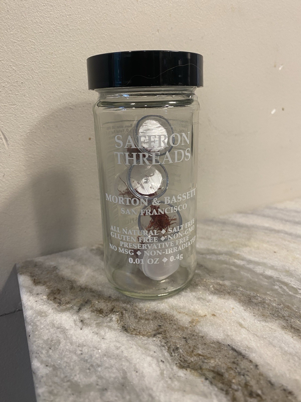 Morton & Bassett Saffron Threads Spice Brand New
