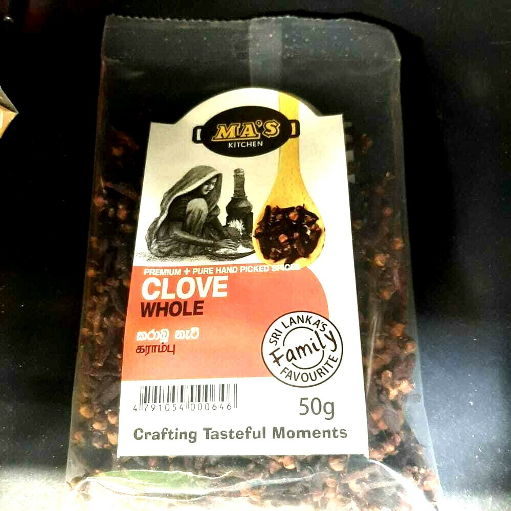 Ceylon Whole Cloves Sun Dried Organic Herbal Natural Species Taste Flavor