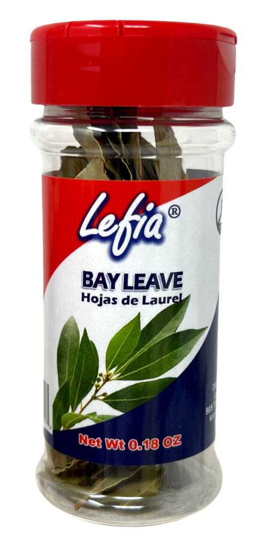 LEFIA Bay Leaf (Leaves) Whole Spice HOJA DE LAUREL 0.18 OZ