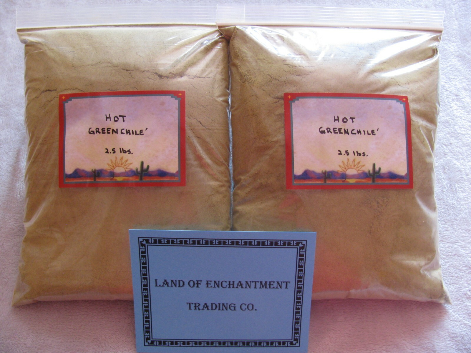 HATCH NEW MEXICO HOT GREEN CHILE POWDER 5 LB. FRESH! USA SELLER FREE SHIP