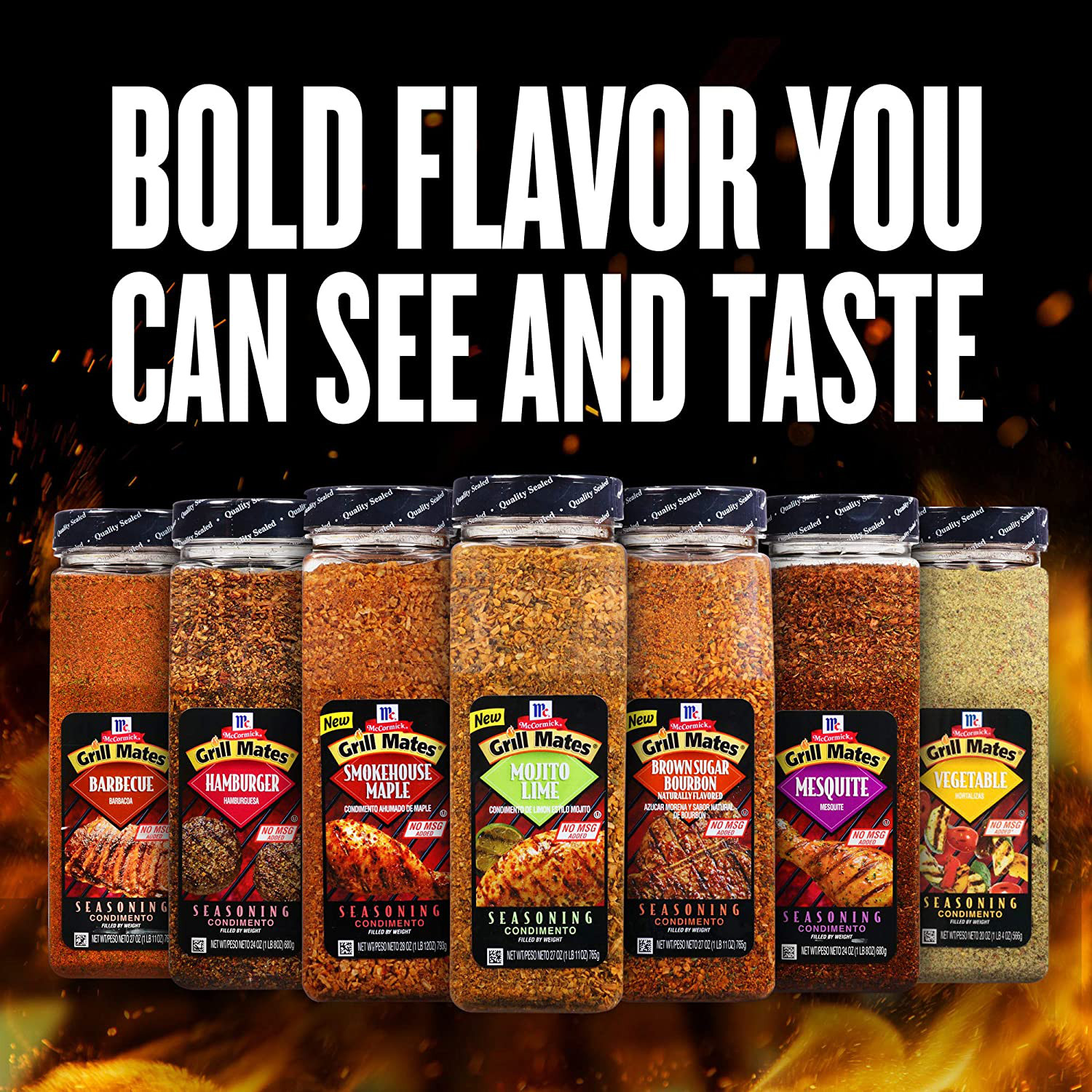 McCormick Grill Mates Barbecue Seasoning Condiments Spices, 27 Ounces