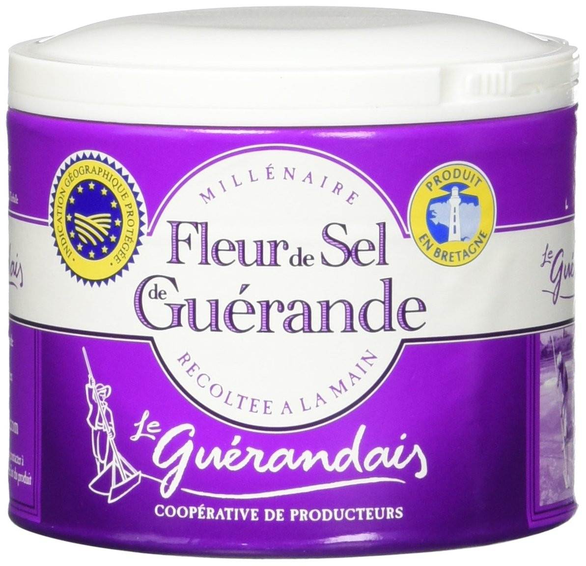 Guerande ‘fleur De Sel’ Sea Salt 4.4oz (pack Of 2)