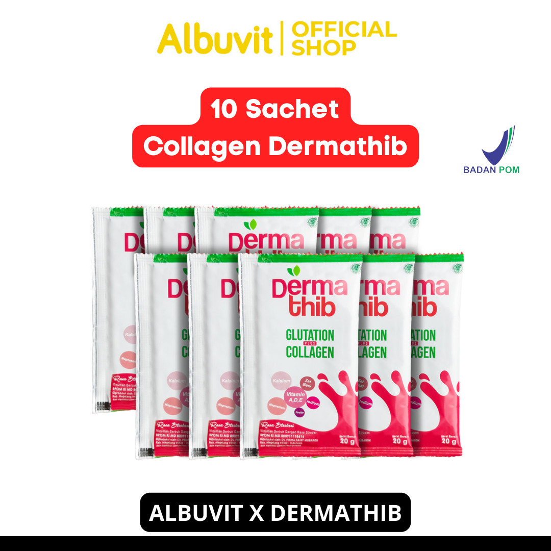 Collagen Drink Powder Sachets 10 Count Powder Mix Pantry Ingredient