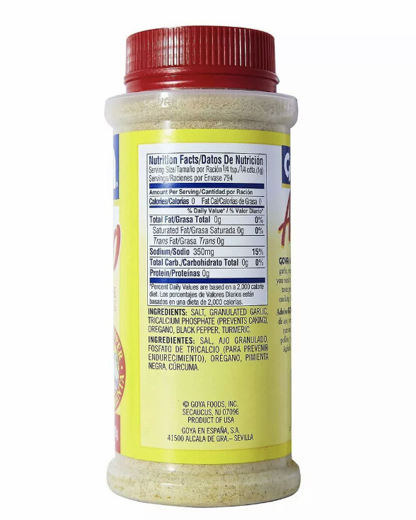 Goya Adobo with Pepper All Purpose Seasoning, 28.0 OZ (Pack of 2)