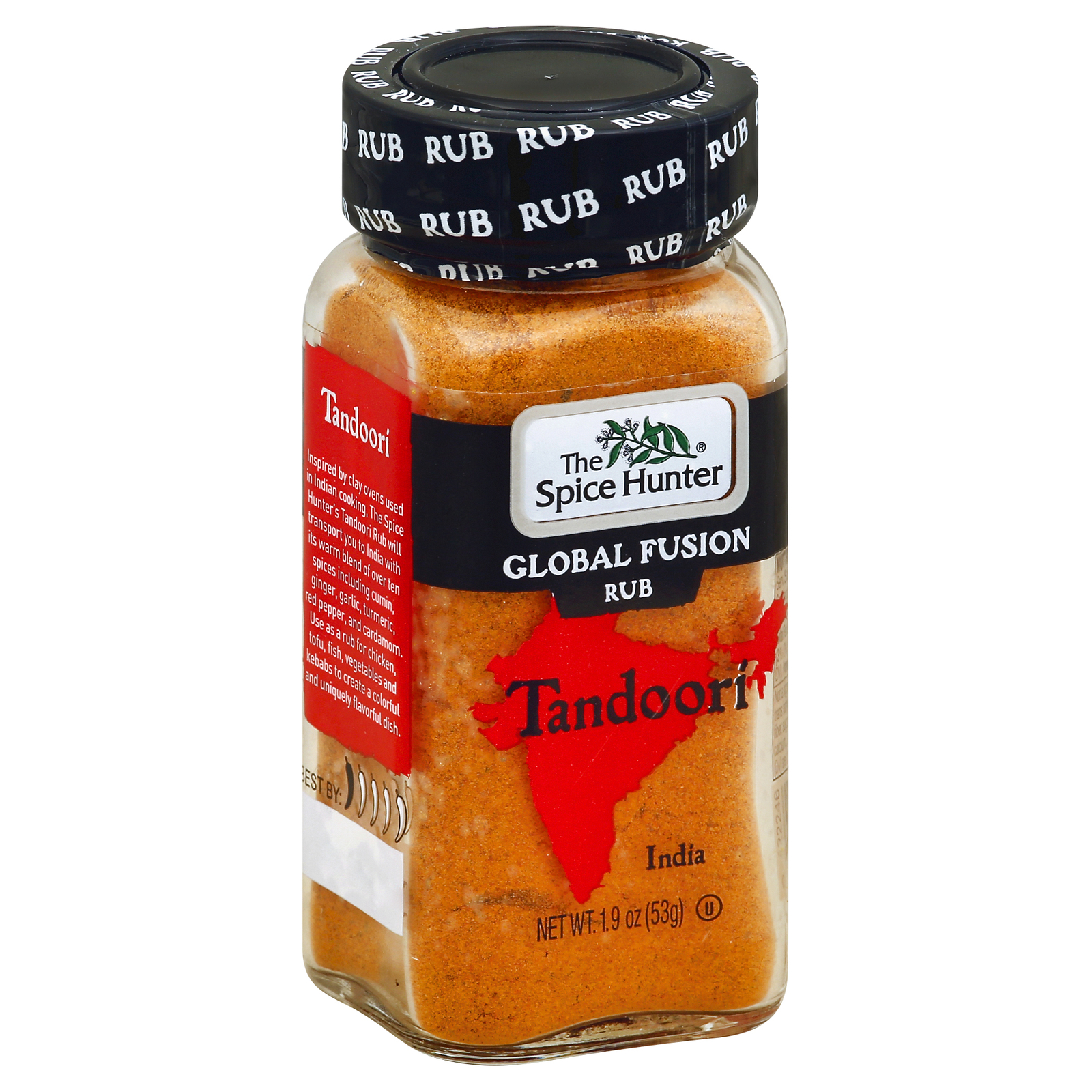 Spice Hunter Tandoori Global Fusion Rub 1.9 oz (Pack of 3)