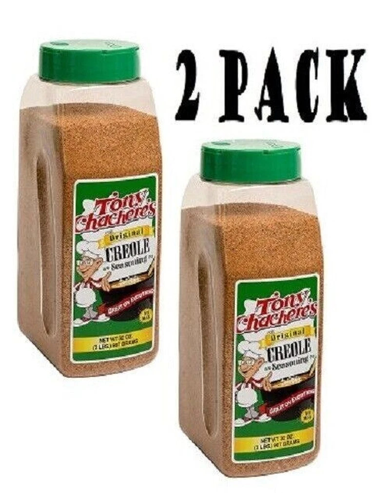 2 pack Tony Chachere’s Original Creole Seasoning (32 oz.)