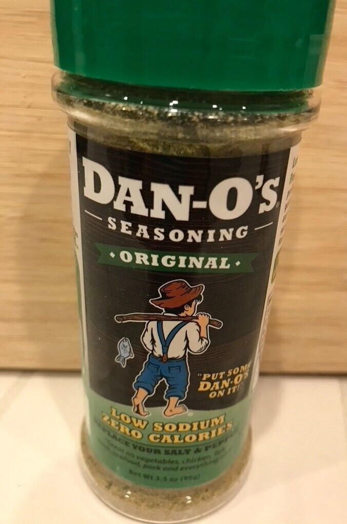Dan-O’s Original Seasoning All Natural Low Sodium No Sugar or MSG (3.5 oz)