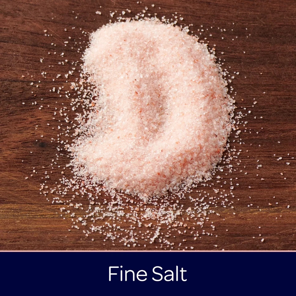 Morton All-Natural Fine Himalayan Pink Salt, 17.6 oz