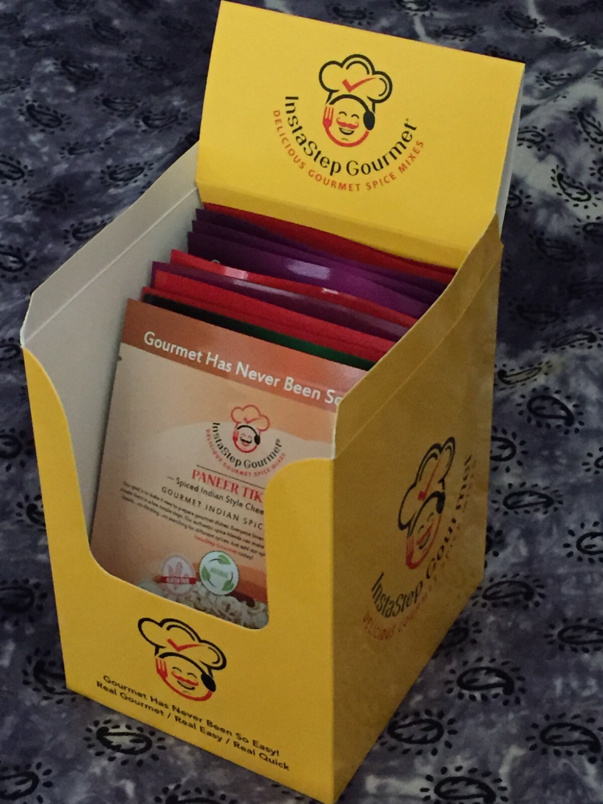 Indian Spice Mix Rice & Peas (Jeera Pulao) by InstaStep Gourmet (1, 5 or10 Pack)