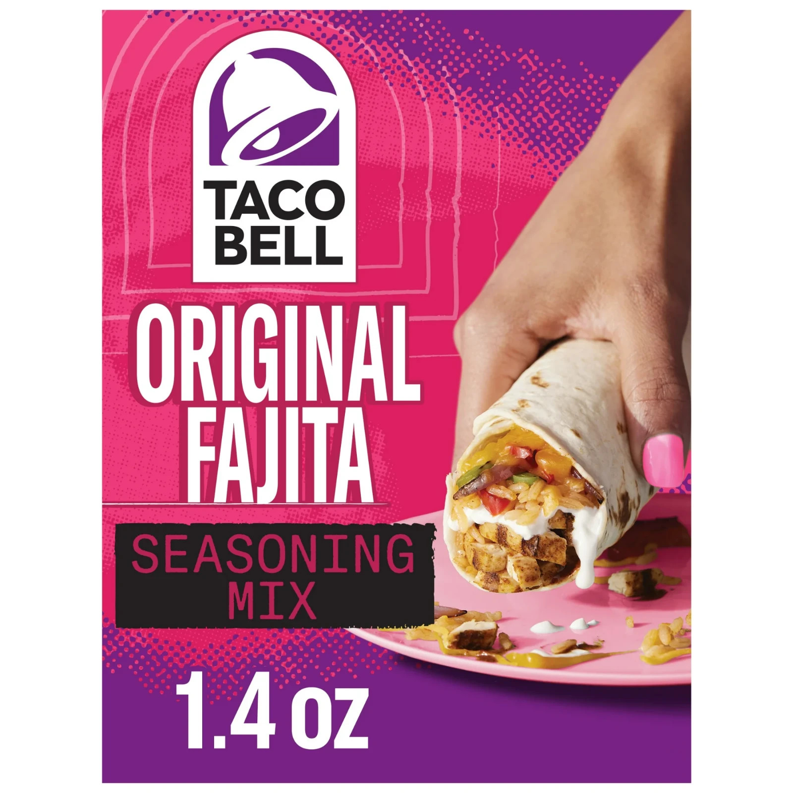 (4 pack) Taco Bell Original Fajita Seasoning Mix, 1.4 oz Packet FREE FAST SHIP