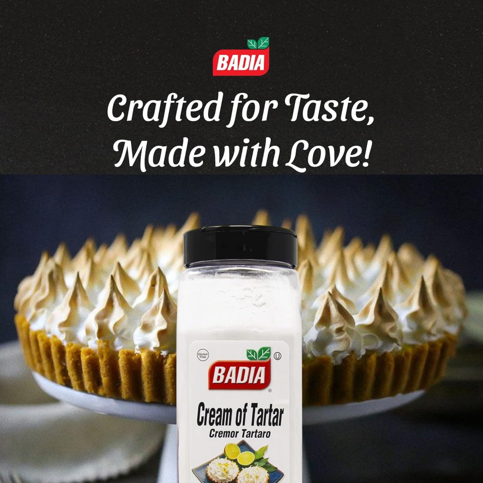 Badia Cream of Tartar, 2 Pounds – Premium Baking Stabilizer Leavening Agent –