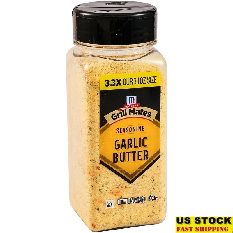 Garlic Butter Grilling Seasoning Blend Beef Chicken Seafood Veggies 10.5oz New
