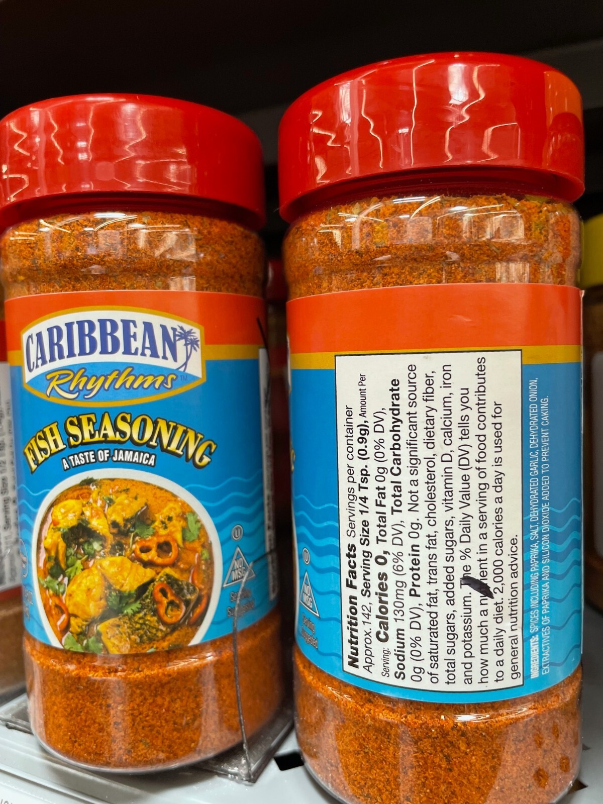 3-Pack Caribbean Rhythms Fish Seasoning, 4.5 oz Each – Caribbean Seafood Spice