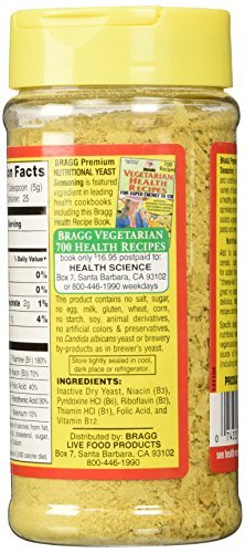 Nutritional Yeast Seasoning, 4.5 Oz (Pack Of 3)