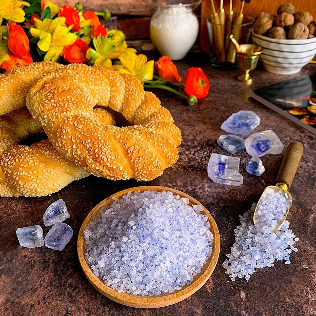 Ancient Blue Salt – Rare Mineral Treasure | High Potassium, Low Sodium, Pure & U