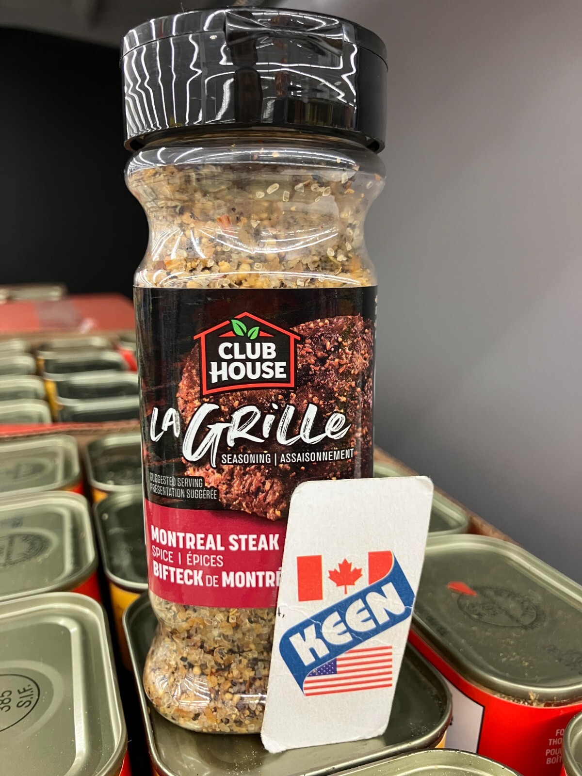 QTY:2), Club House La Grille, Montreal Steak Spice Seasoning, 188g