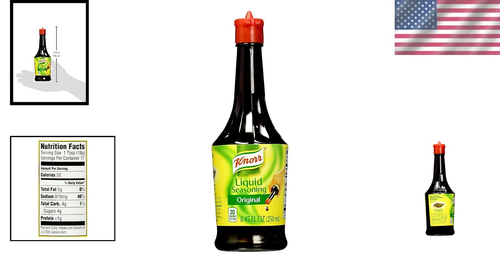 Knorr Liquid Seasoning 2-Pack Gourmet Asian Cooking Sauce 250ml Bottles