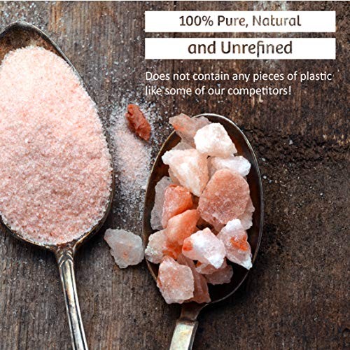 The Spice Lab Himalayan Pink Salt – Fine – 50 Salt Packets- Gourmet Pure Crystal