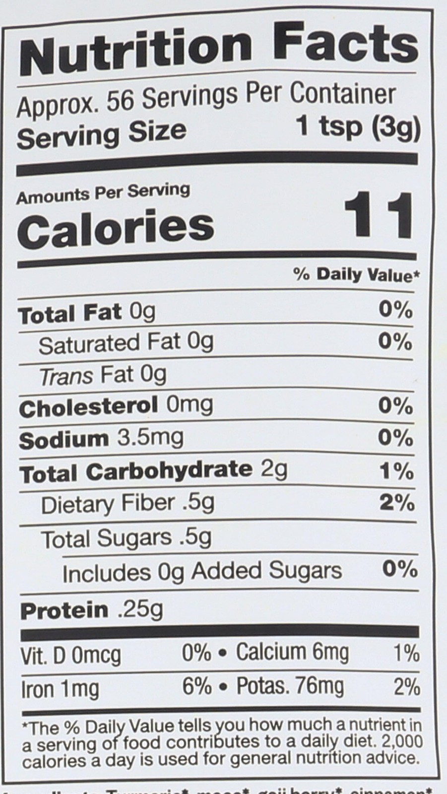 Sunfood Superfoods Organic Golden Milk Super Blend – 6 Ounce (Pack of 1)