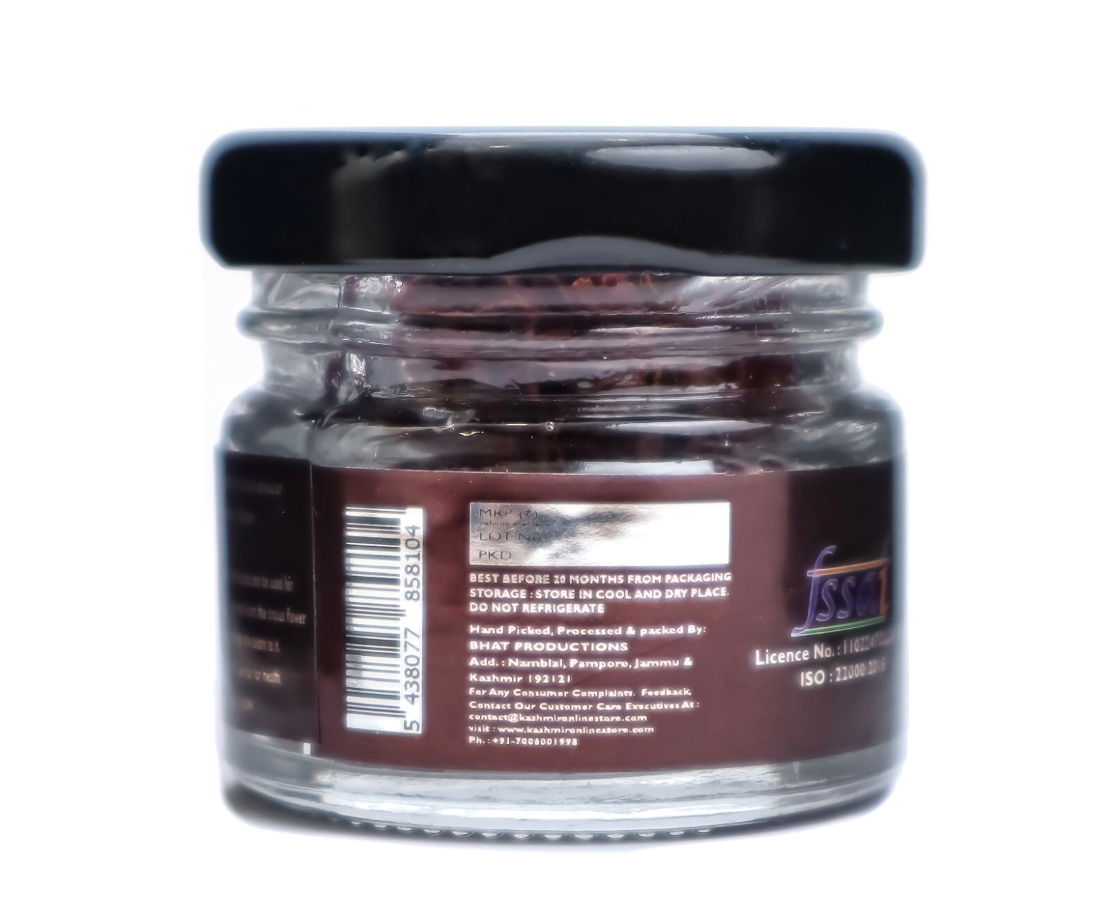 A+ Grade Premium Quality Red Kashmiri Saffron Original Pure 1Gm Kesar Spice Box.