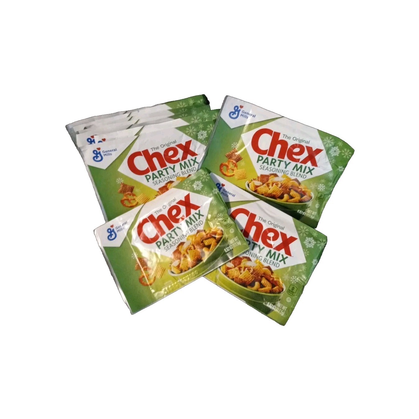 THE ORIGINAL CHEX MIX SEASONING PACKET .62OZ LOT OF 10 EXP. 07/27 NEW/SEALED