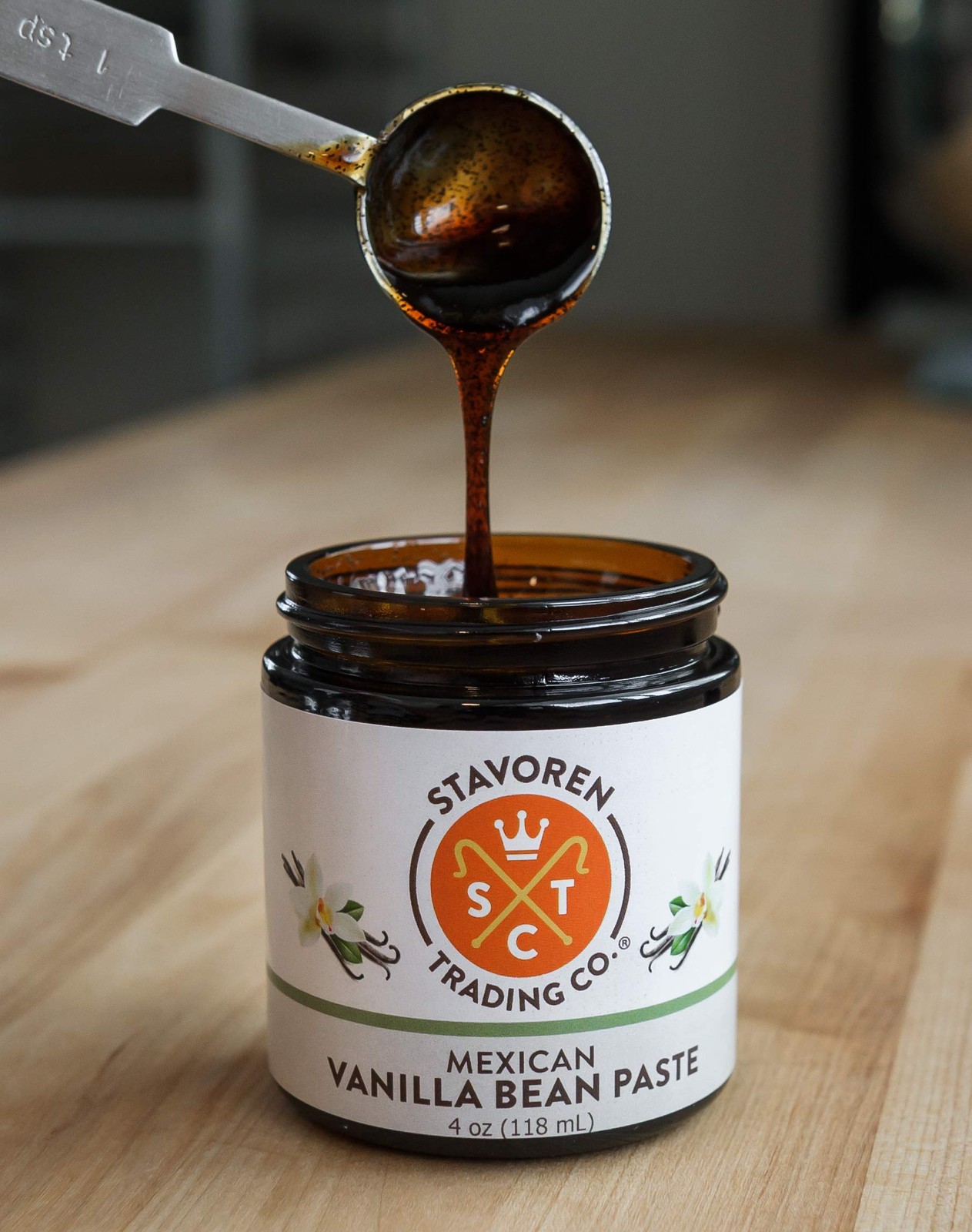 Mexican Vanilla Bean Paste – 4oz. – Baking, Cooking, and 4 Fl Oz (Pack of 1)