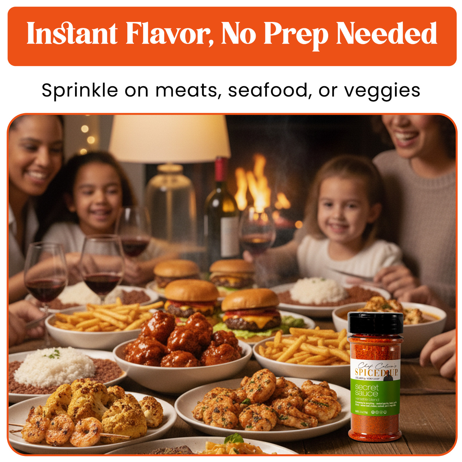 Secret Sauce All Purpose Seasoning & Burnt Ends BBQ Rub for Grilling & Roasting