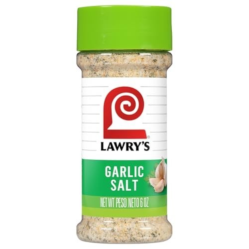 Coarse Ground Garlic Salt with Parsley, 6 oz – Bulk Pack of 12 for Cooking & Sea