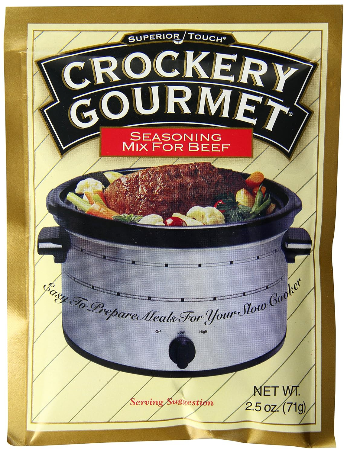 Seasoning Mix for Beef, 2.5 Ounce (Pack of 12)
