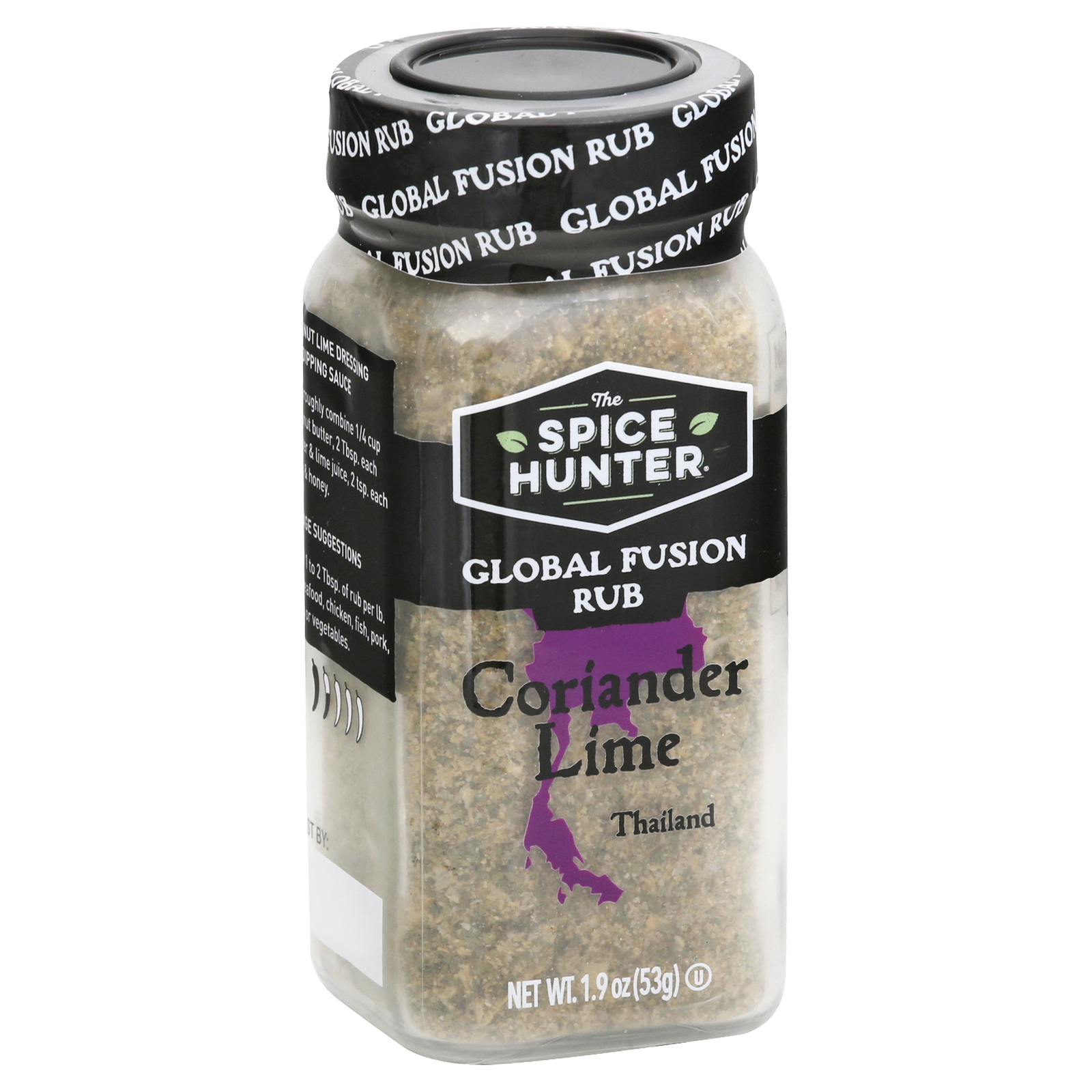Spice Hunter Rub Coriander Lime Global Fusion 1.9 oz (Pack of 3)