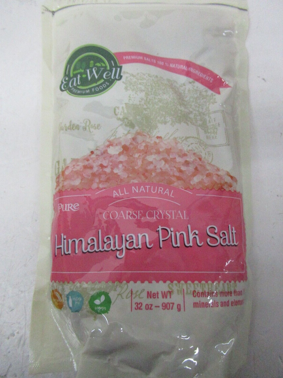 Whole Black Peppercorns 12oz & Himalayan Pink Salt (Coarse Grain) 2 lbs