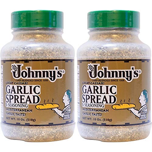 Johnny’s Garlic Spread & Seasoning, 18 Oz (Pack of 2)