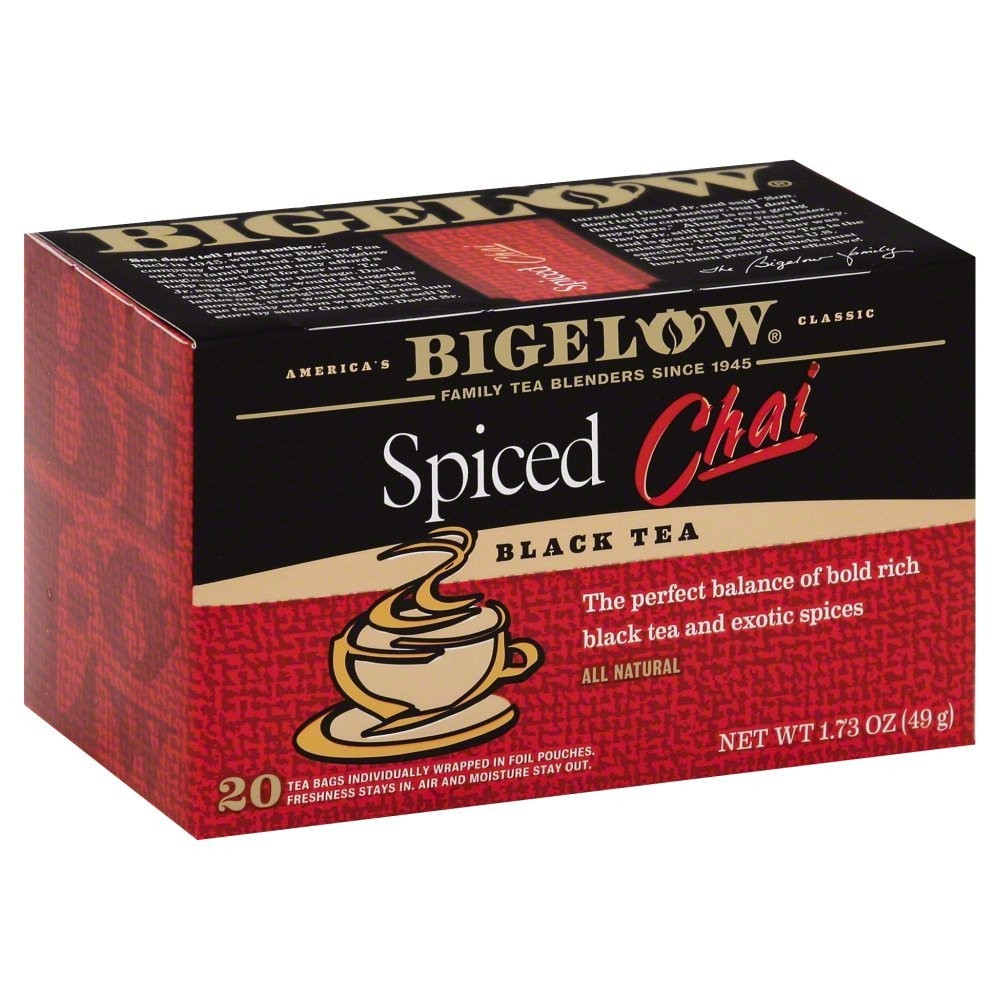 Bigelow Tea Chai Spiced 20bg – 3 PACK 1.73 Ounce (Pack of 20)