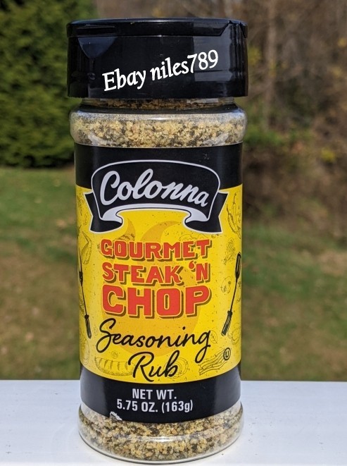 Colonna – Gourmet Steak ‘N Chop Seasoning Rub 5.75 Oz ( 163g )