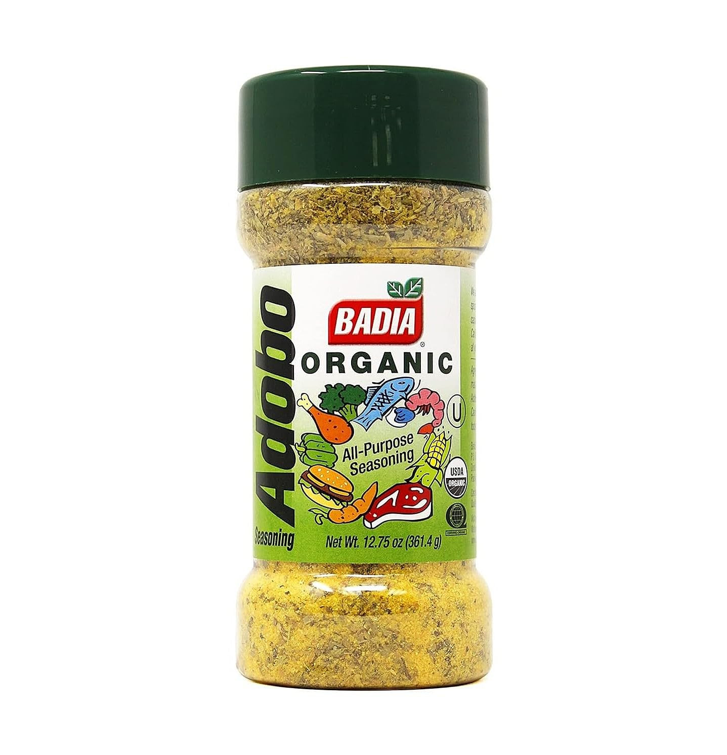 Badia Organic Adobo All-Purpose Seasoning, 12.75 Oz – Flavorful Blend for Cookin