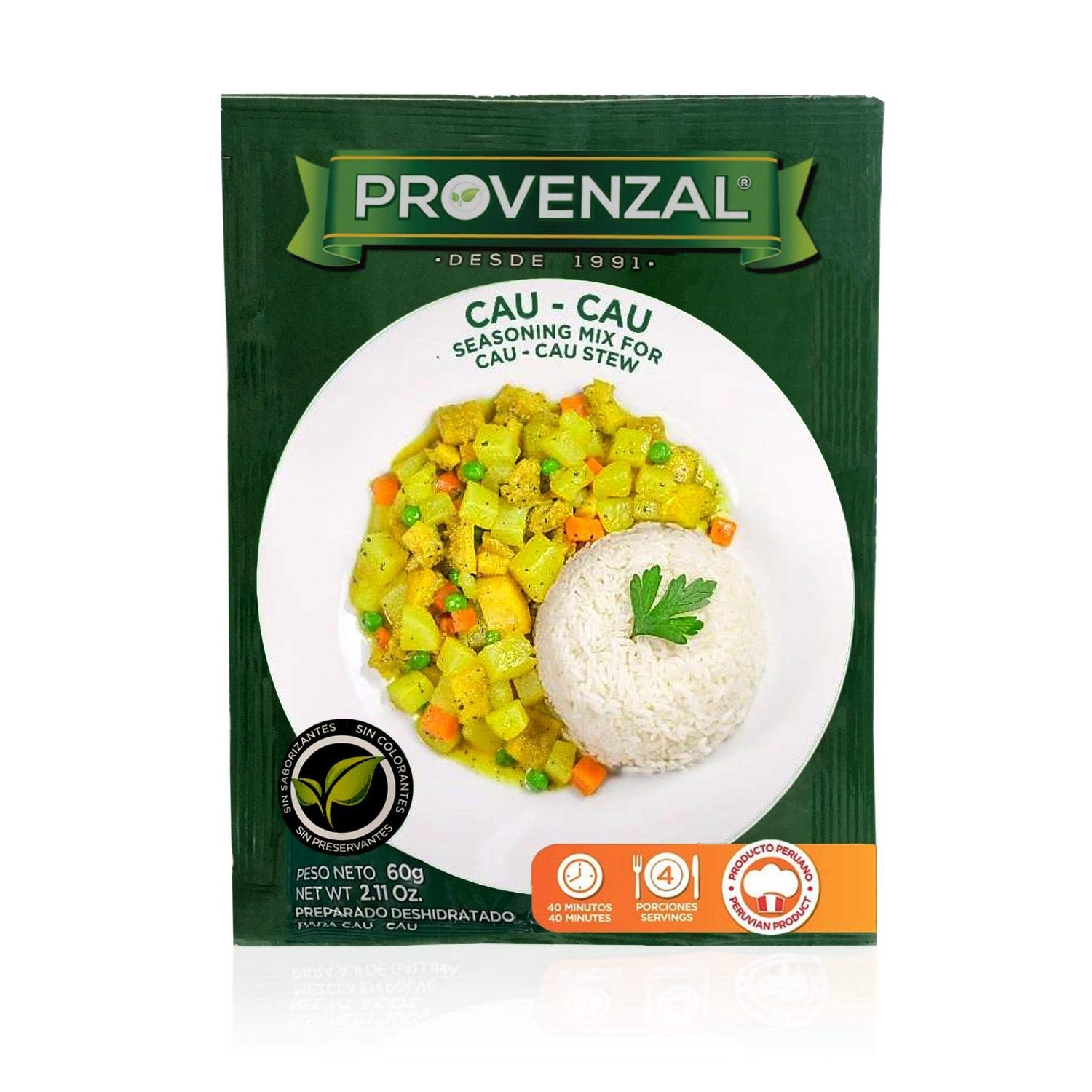 Cau Cau Provenzal 3 pack of 2.2 oz each – 3 sobres