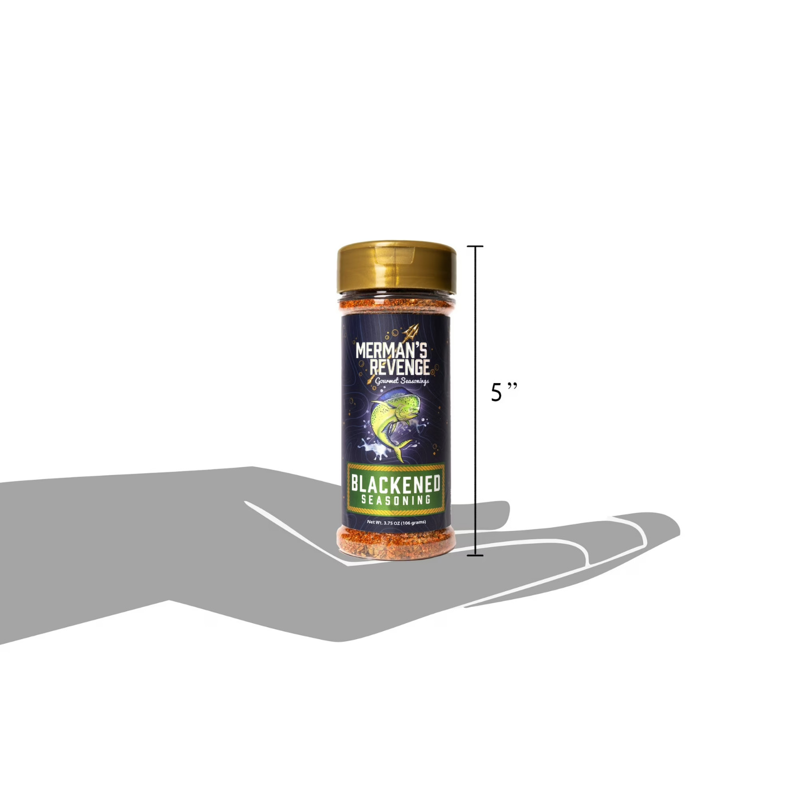 Pack of 2 Blackened Seasoning Blend, 3.75 oz Shaker, Free Shipping in 2 Days…