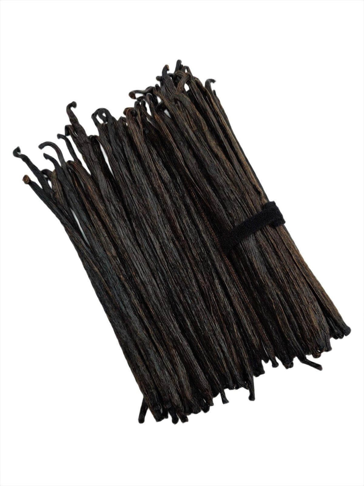 Grade B Tahitian Vanilla Beans 4–8″ Premium Extract Floral & Cherry – By Ounce