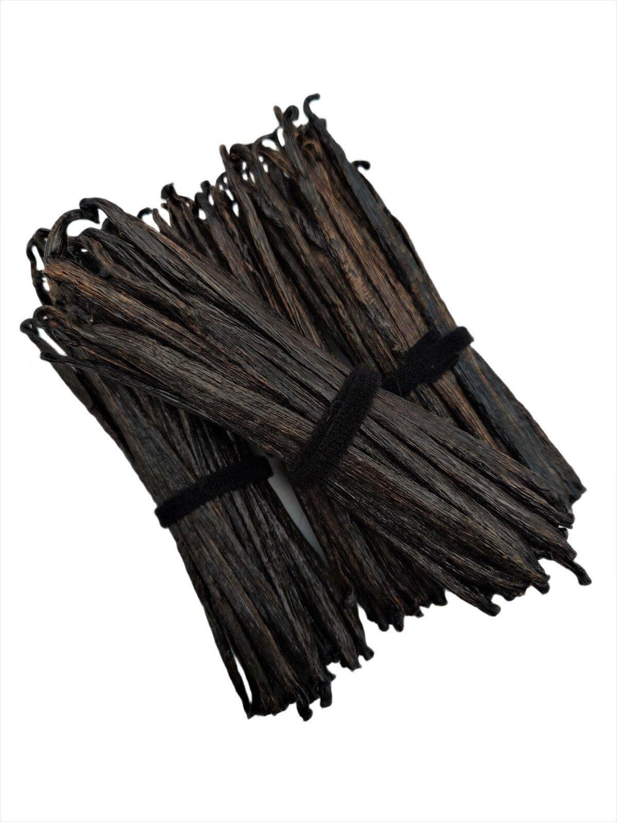 Grade B Tahitian Vanilla Beans 4–8″ Premium Extract Floral & Cherry – By Ounce