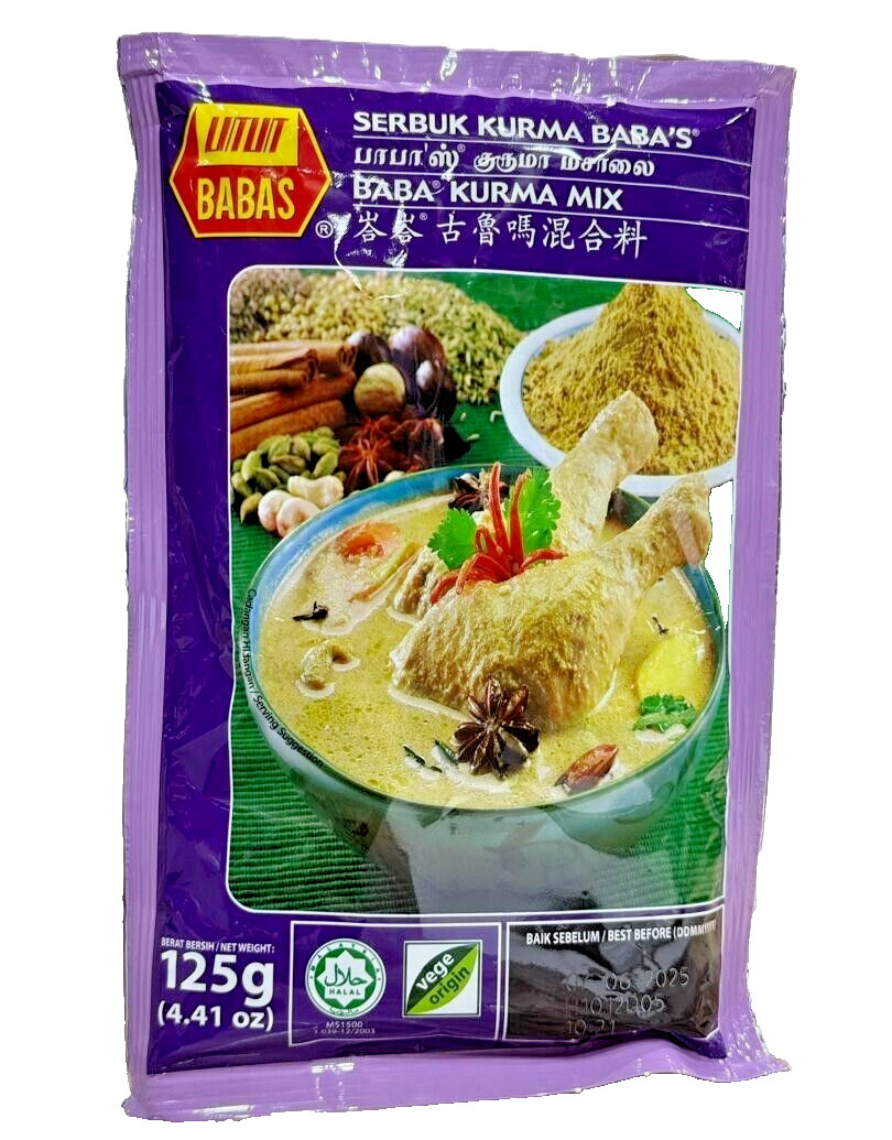 BABA’S Kurma Mix Powder /Serbuk Kurma Baba’s) 125gm – 1 Pack