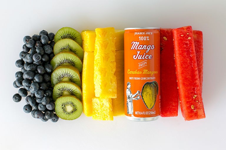 Trader Joe’s 100% Mango Juice from Carabao Mangoes 8.45 Fl Oz – Pack of 3