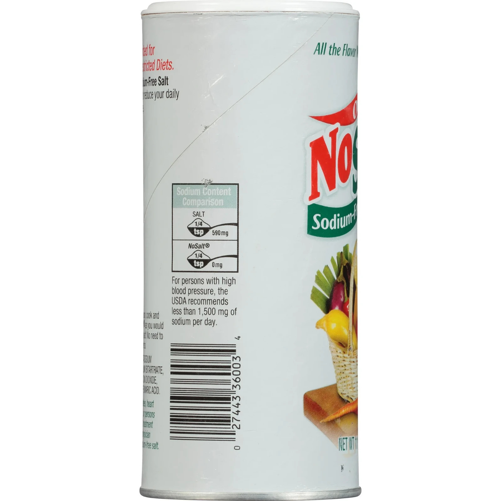 No Salt Original Sodium-Free Salt Alternative, 11 oz ( 3 Pack)