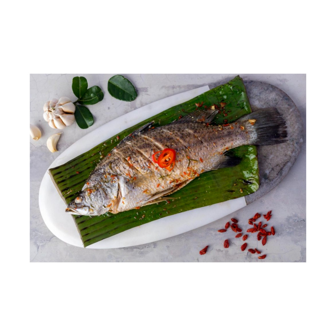 Fresh Green Banana Leaves 2 Lbs.