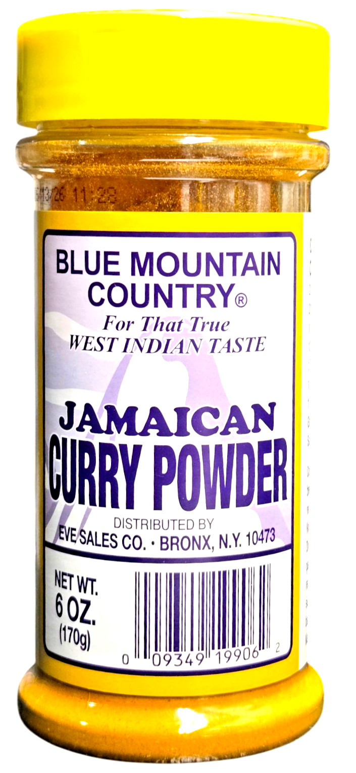 Blue Mountain Country Jamaican Curry Powder 6oz ea (Pack of 2)