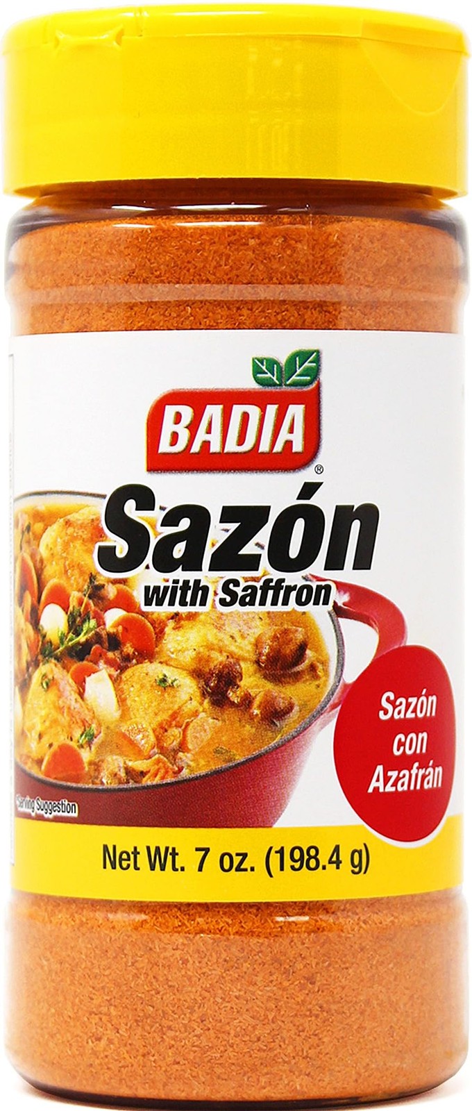 3x Badia Sazon With Saffron Con Azafran 7oz New Fresh Stock
