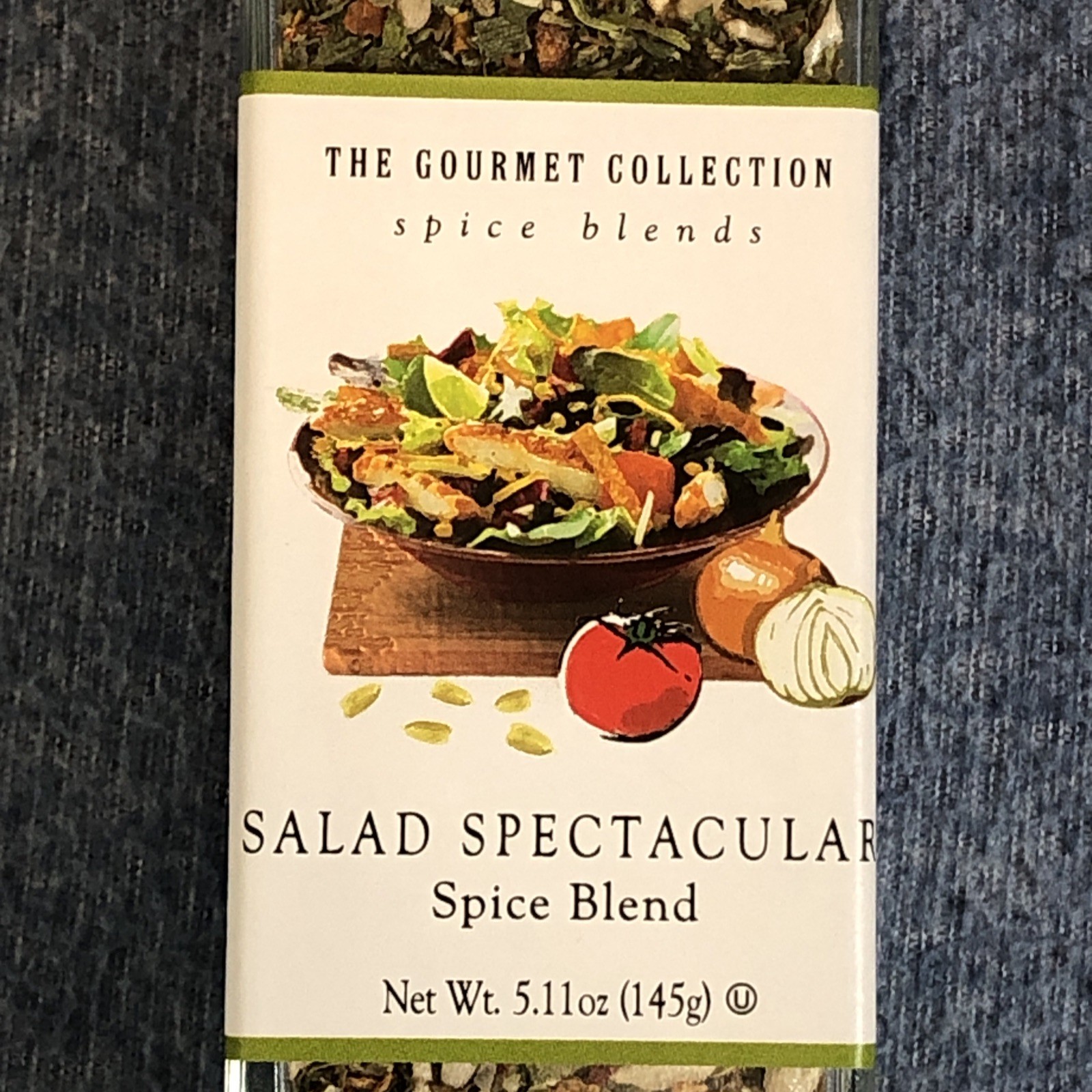 2 PACK ~ The Gourmet Collection Spice Blends SALAD SPECTACULAR MIX, 5.11 oz Each