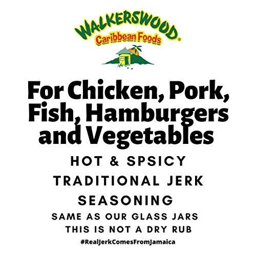 Traditional Jamaican Jerk Seasoning, Hot and Spicy, 128 Fl Oz