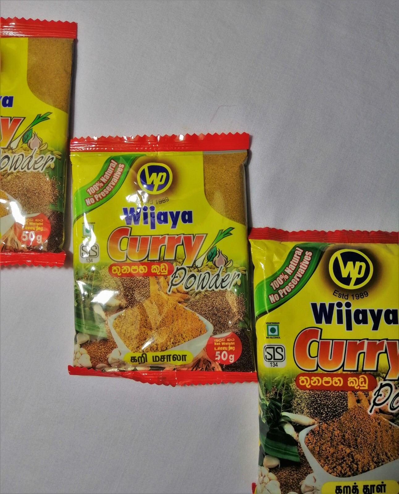Ceylon Buy 3 Get 1 Free Curry Powder Premium 100% Quality Pure Species
